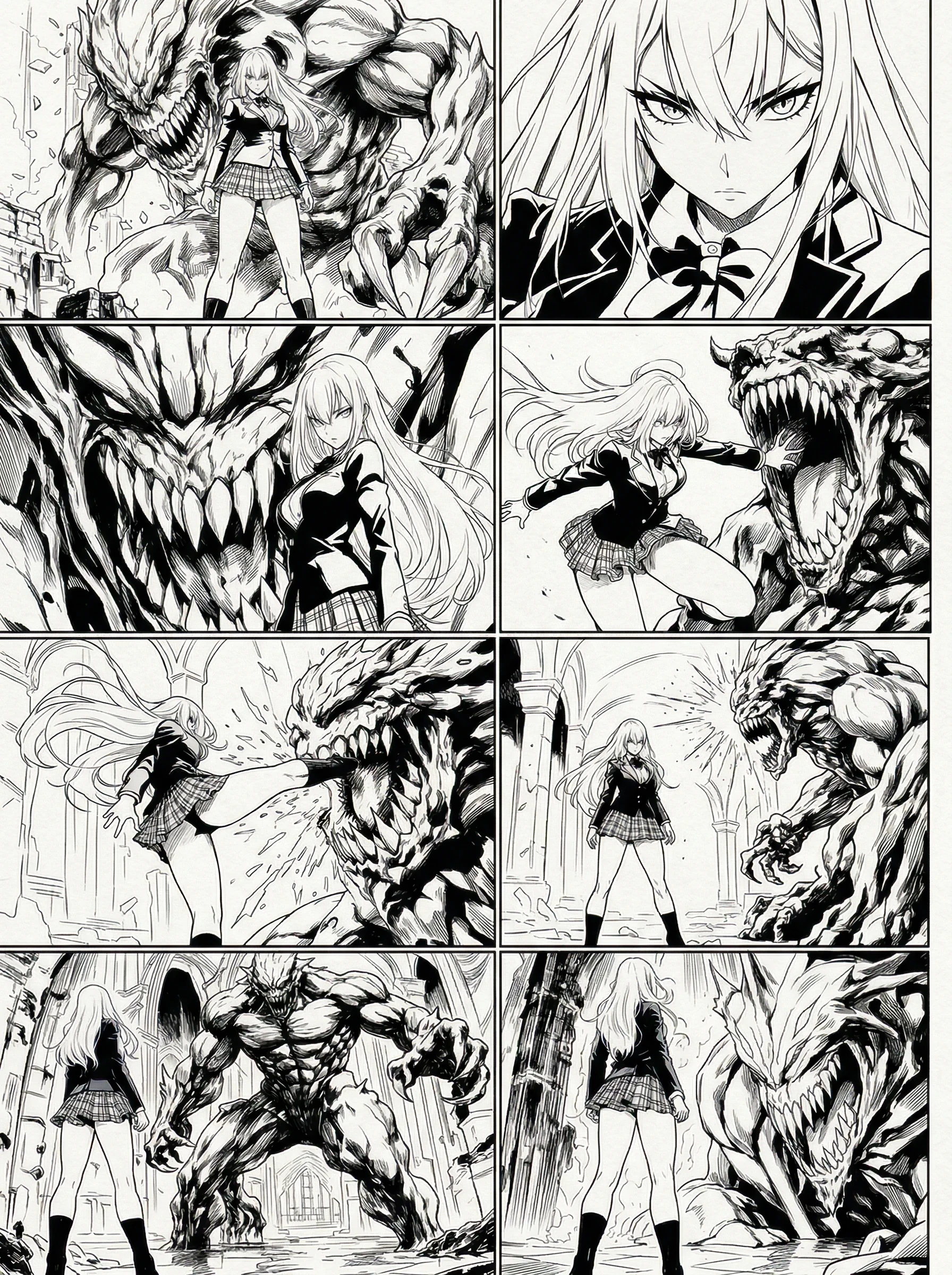 Manga en noir et blanc en un clic_image 